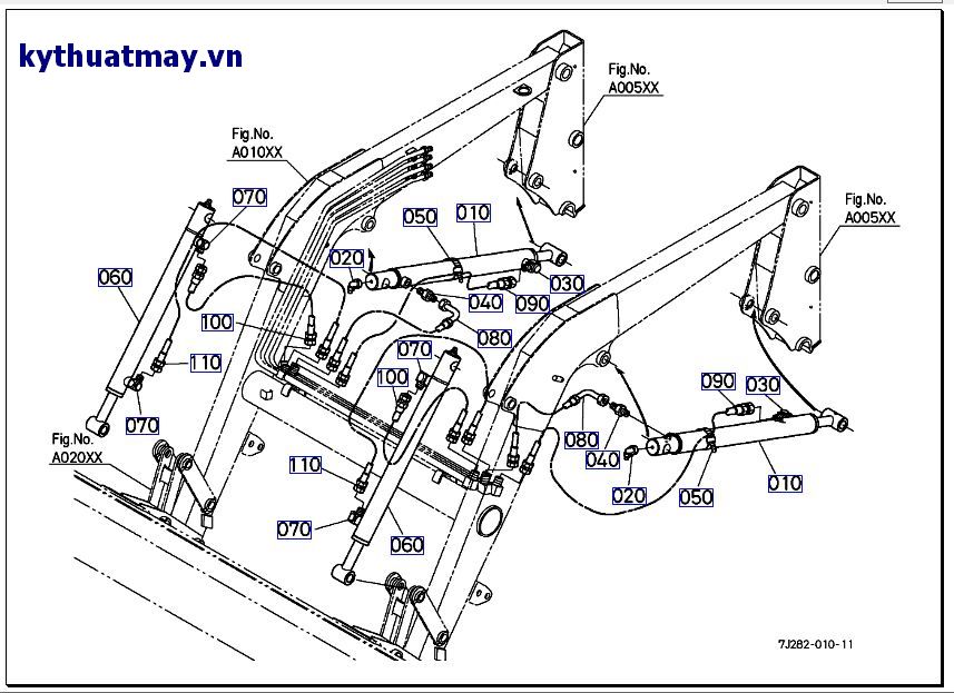 Xilanh / Ống mềm thủy lực